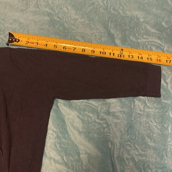 Banana Republic, Sweater‎ Women's size S Navy 3/4 Sleeve Cardigan with some wear - Picture 12 of 13